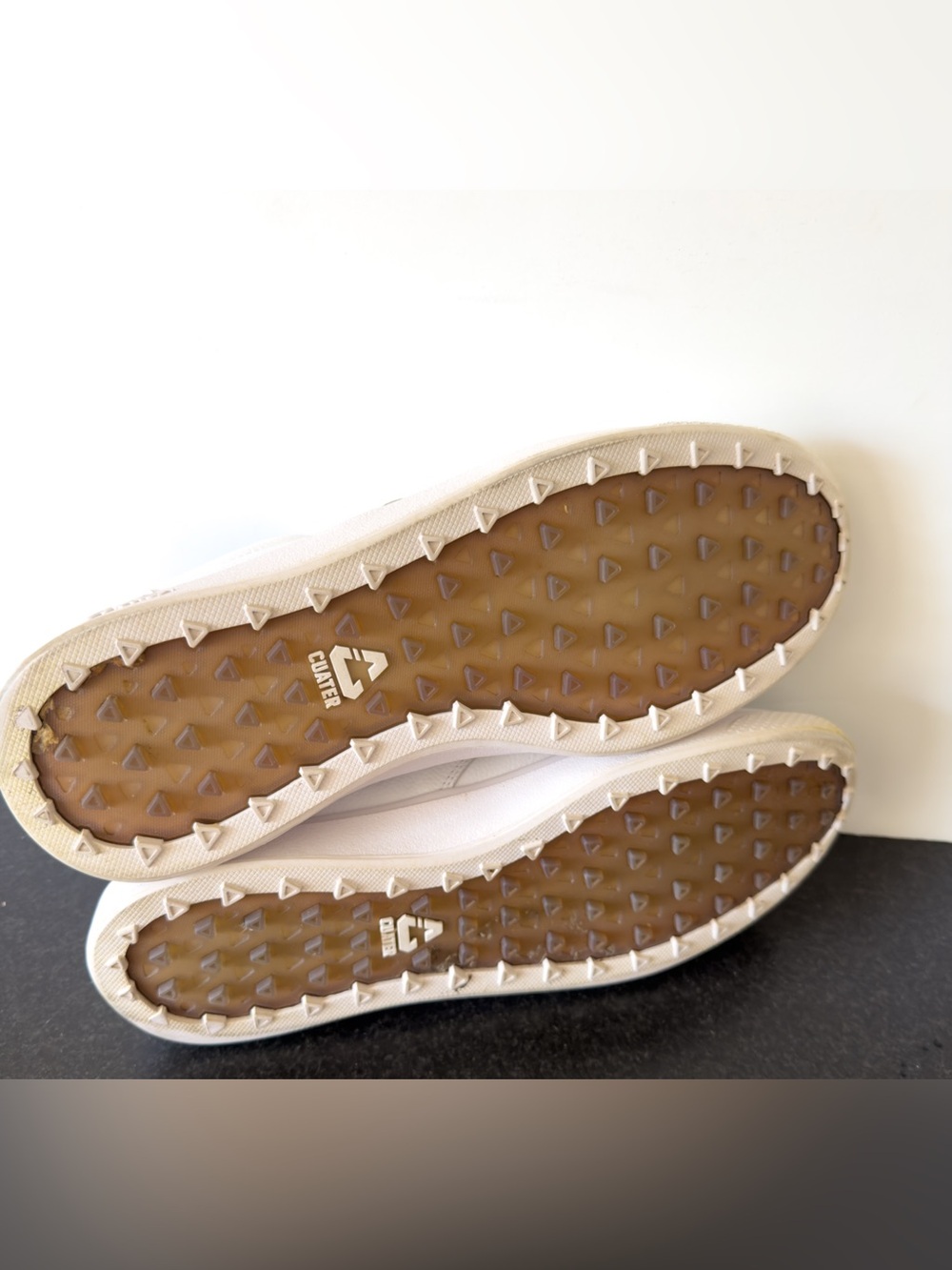 CUATER The Wildcard Leather 4MU189 Spikeless Golf Shoes Size 11 White Sneakers - Picture 9 of 11